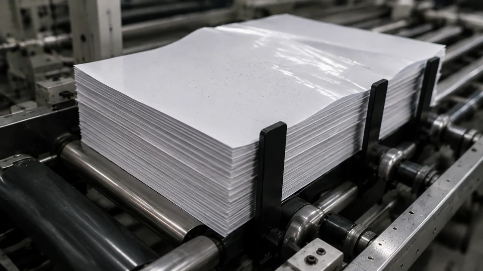 Charged sheets forming a misaligned stack