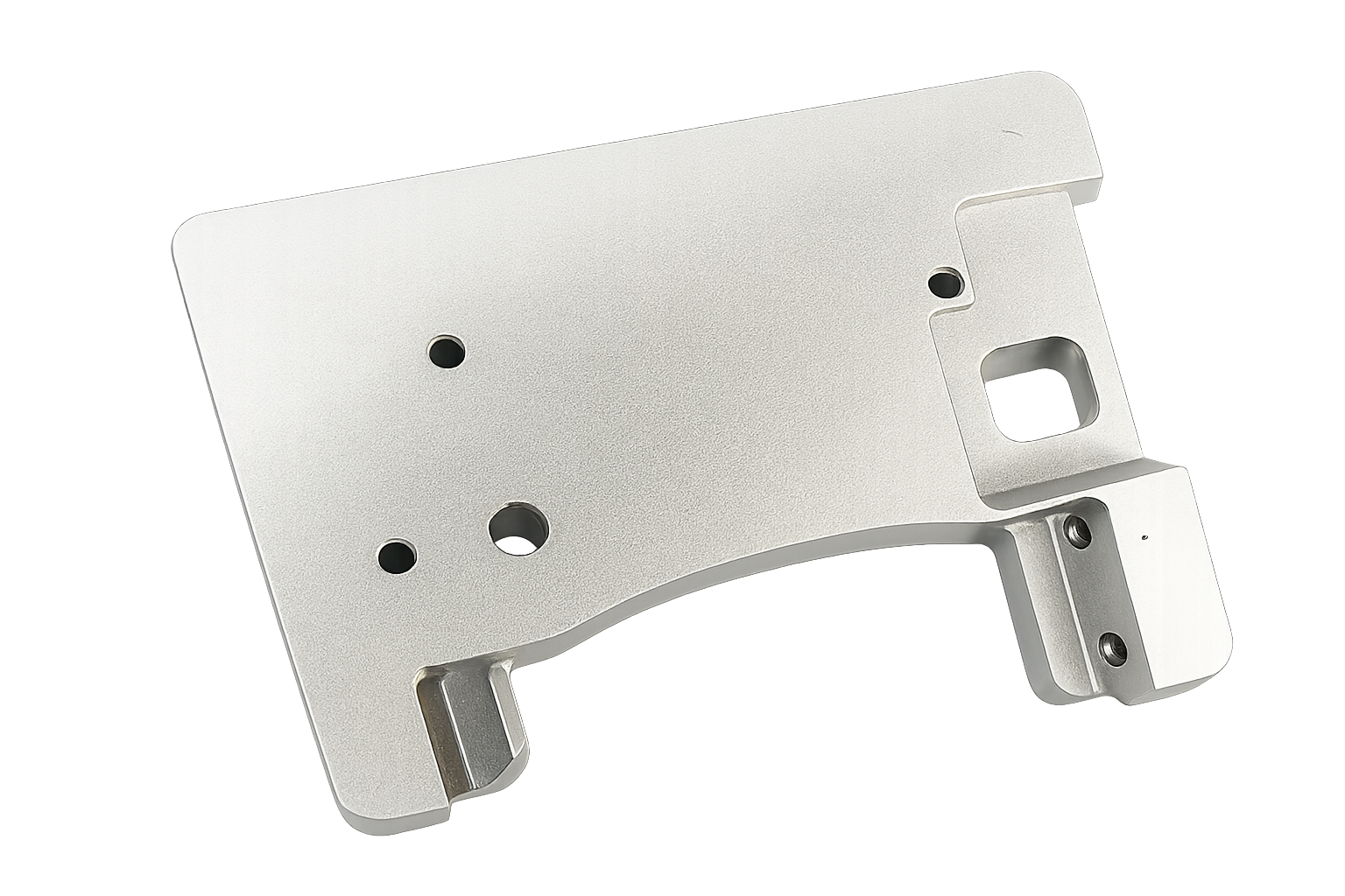 CNC-Milled Front Panel for Rubber Roller Assembly